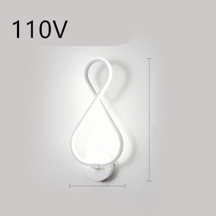 led wall lamp nordic minimalist bedroom bedside lamp My Store