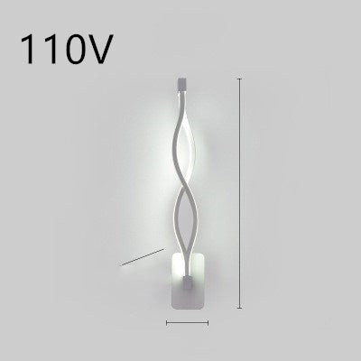 led wall lamp nordic minimalist bedroom bedside lamp My Store