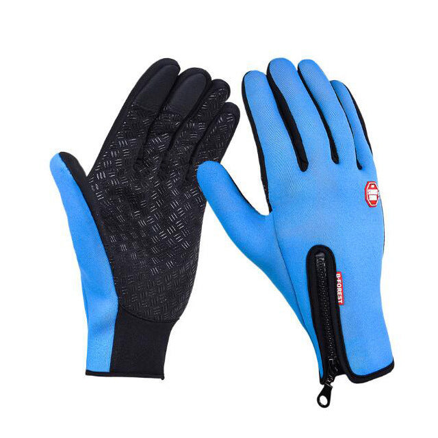 Winter Gloves Touch Screen Riding Motorcycle Sliding Waterproof Sports Gloves With Fleece My Store