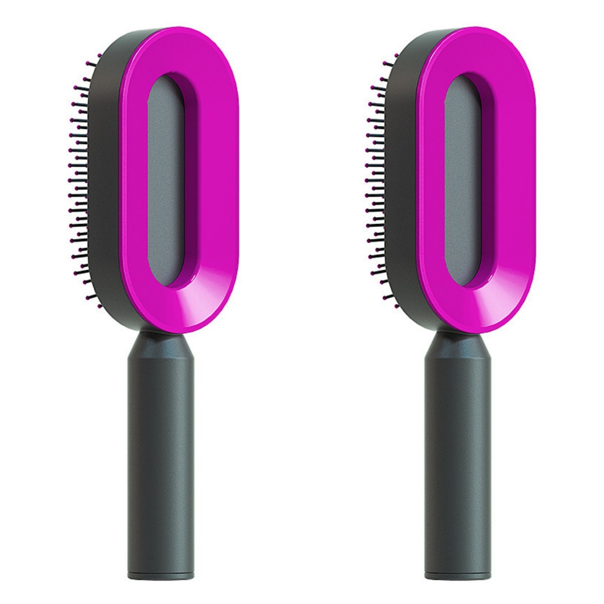 Self Cleaning Hair Brush For Women One-key Cleaning Hair Loss Airbag Massage Scalp Comb Anti-Static Hairbrush My Store