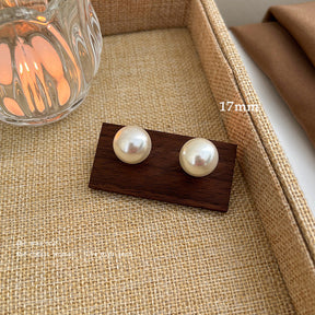 Pearl Retro French Simple Elegant Earrings My Store