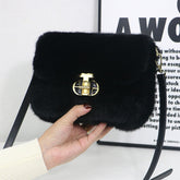 Female Autumnwinter Bag Plush Crossbody Bag My Store