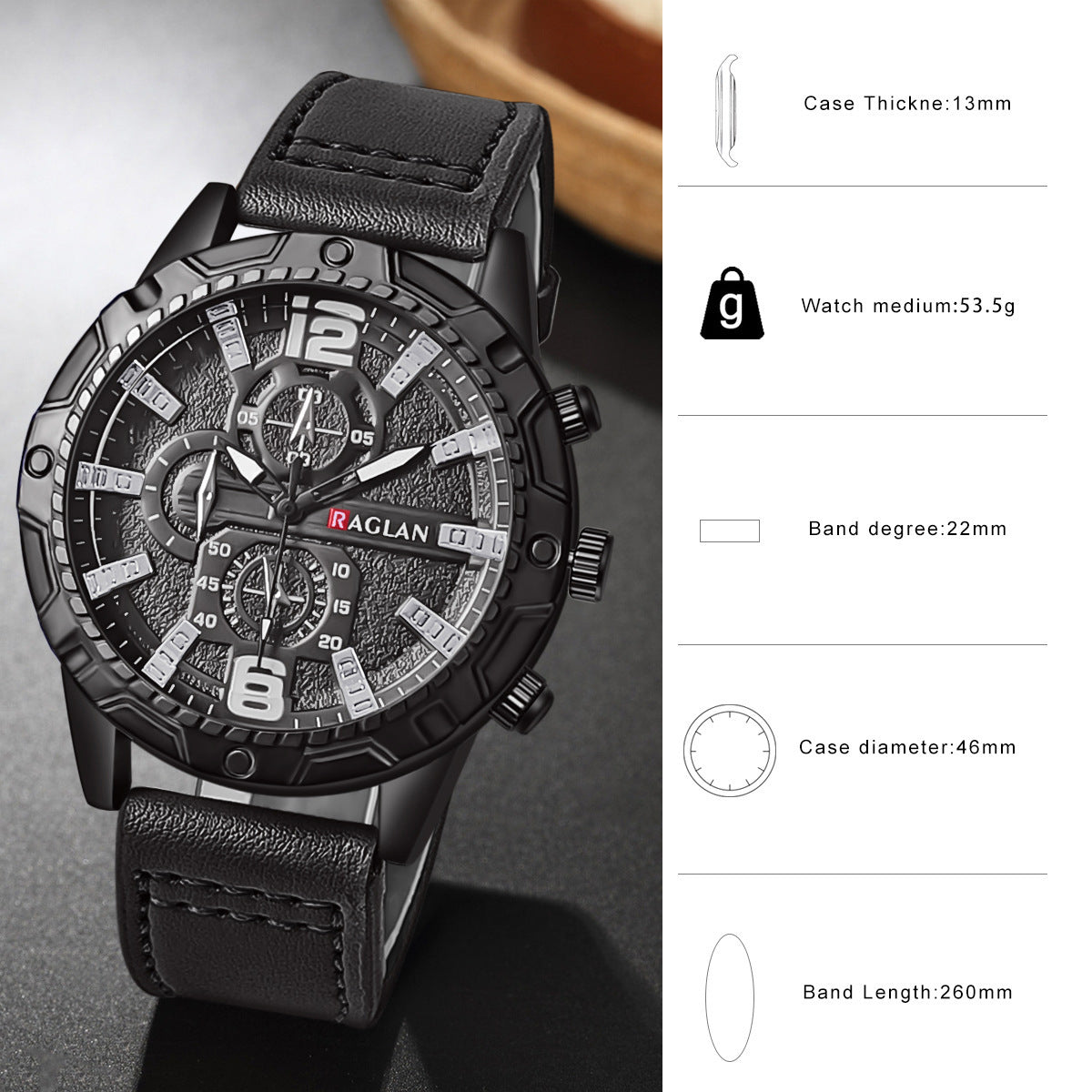 Fashion Business Men's Quartz Watch My Store