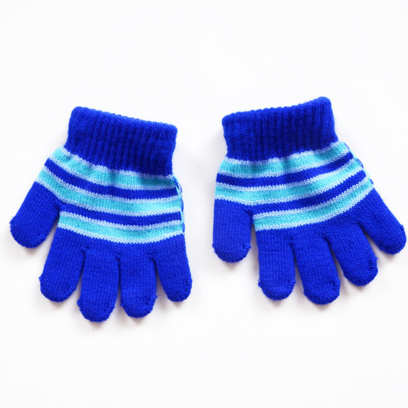 Autumn Winter Thermal Velvet Knitted Gloves My Store