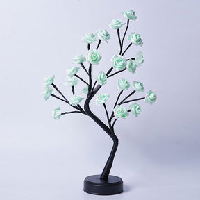 Table Lamp Flower Tree Rose Lamps Fairy Desk Night Lights USB Operated Gifts For Wedding Valentine Christmas Decoration My Store