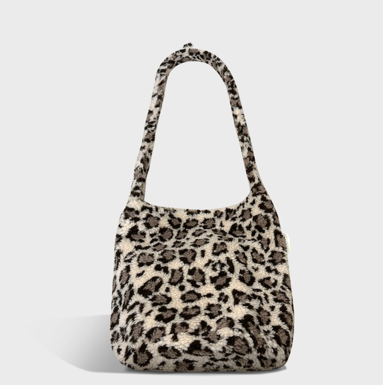 Autumn And Winter New Leopard Print Letters Printed Bucket Bag Large Capacity My Store