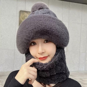 Pullover Hat Scarf Integrated All-match Electric Car Cycling Warm Artifact Windproof Neck Protection My Store