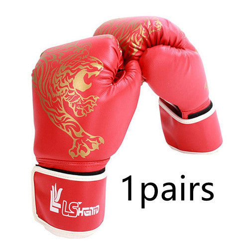 Flame Tiger Boxing Gloves Boxing Training Gloves My Store