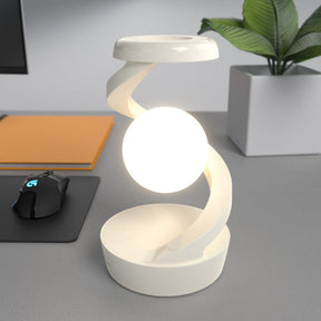 Rotating Moon Desk Lamp With Phone Wireless Charging Sensor Control Table Lamps Decorative Desktop Lamp Small Night Lamp Home Decor My Store