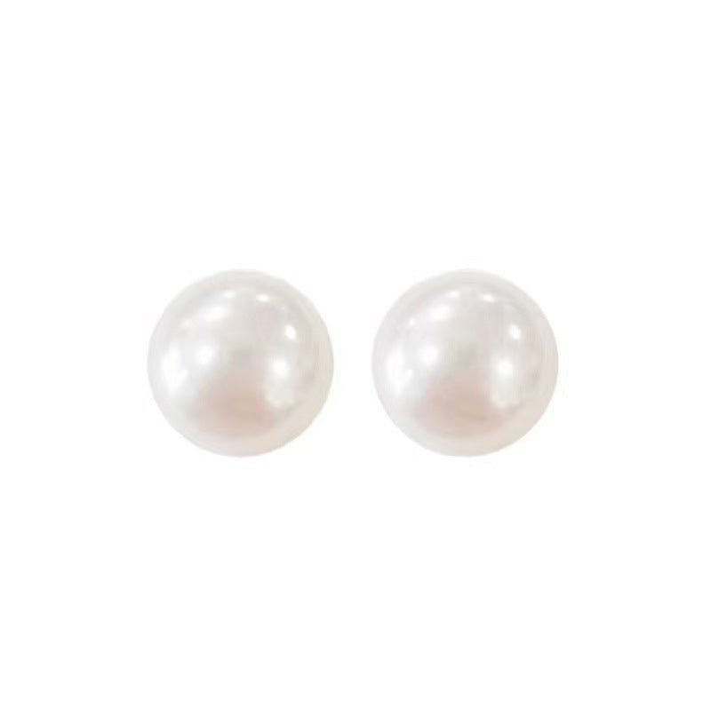 Pearl Retro French Simple Elegant Earrings My Store