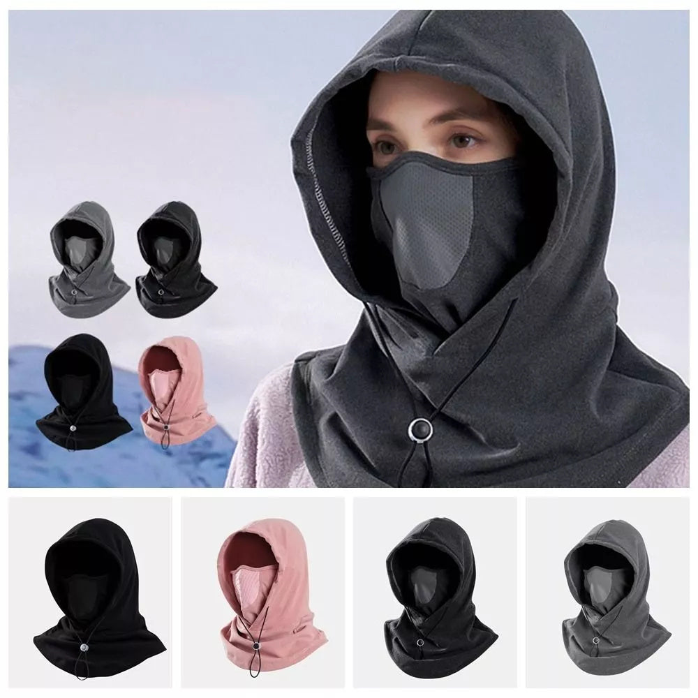 Winter Thermal Fleece Scarf Ski Face Mask Neck Warmer Hood Hat Windproof Cold Warm Riding Cap Sports Outdoor My Store