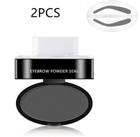 Eyebrow Powder Stamp Tint Stencil Kit Cosmetics Professional Makeup Waterproof Eye Brow Stamp Lift Eyebrow Enhancers Stencil Kit My Store