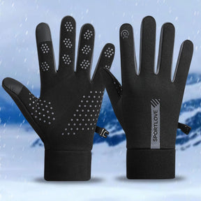 Winter Windproof And Cold Resistant Velvet Warm Touch Screen Anti Slip Gloves My Store