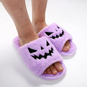 Halloween Shoes Winter Cute Warm Home Slippers Women My Store