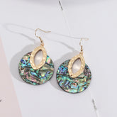 Personalized Retro Abalone Shell Exquisite Earrings My Store