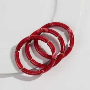 European And American Popular Acrylic Elbow Bracelets Ladies My Store