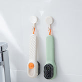 Multifunctional Soft-bristled Shoe Brush Long Handle Brush Automatic Liquid Adding Shoe Clothing Board Brush Cleaning Tool My Store