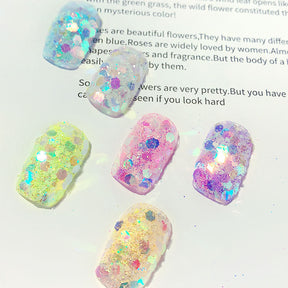 Nail Art Luminous Symphony Glitter Sequin Set My Store