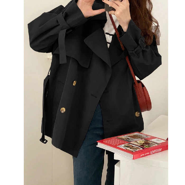 Early Spring Autumn New Trench Coat Coat Women's Short My Store