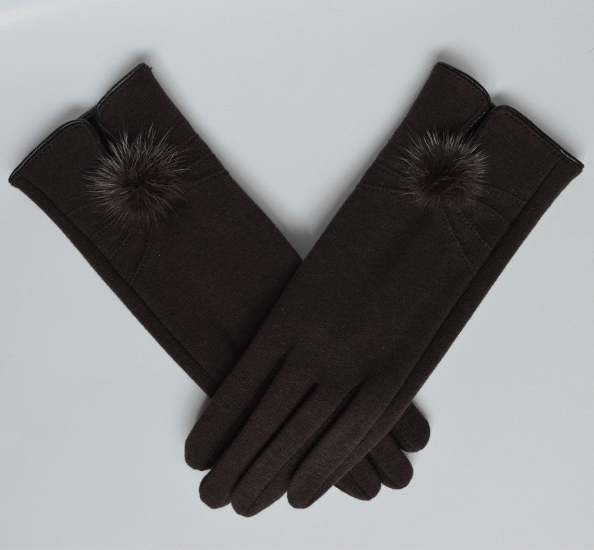 Women's Winter Warm Spun Velvet Gloves My Store