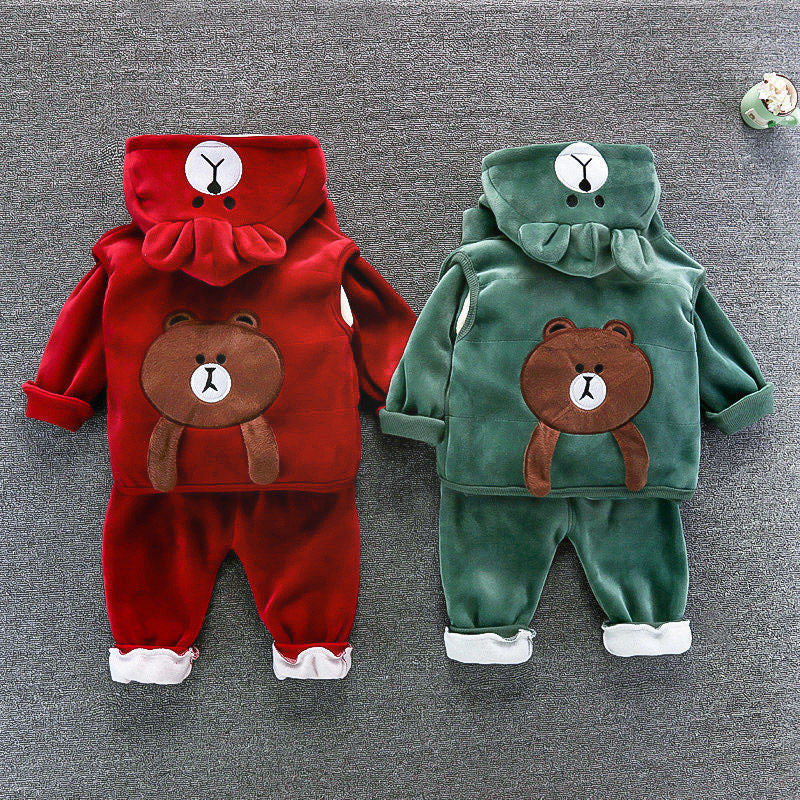 Three-piece Set Of Baby Clothes For Children And Children My Store