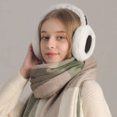 Cute Warm Plush Earmuff Scarf Gloves My Store