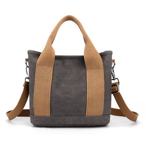 Trendy All-match Simple Fashion Korean Style Large Capacity Commute Leisure Canvas Bag My Store