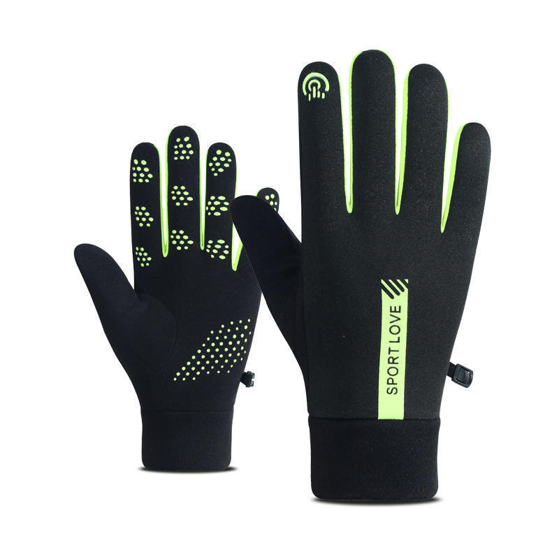 Winter Windproof And Cold Resistant Velvet Warm Touch Screen Anti Slip Gloves My Store