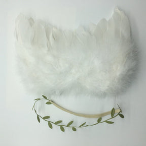 Newbornx Photography Props White Angel Wing Baby My Store