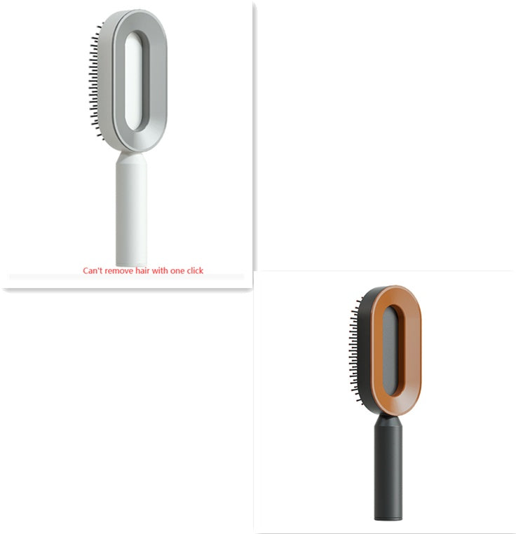 Self Cleaning Hair Brush For Women One-key Cleaning Hair Loss Airbag Massage Scalp Comb Anti-Static Hairbrush My Store