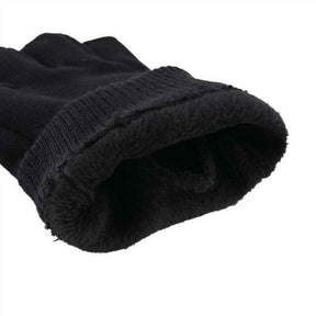 Mens Fingerless Gloves Magic Half Finger Winter Typing Touch Thermal Gloves Gift My Store