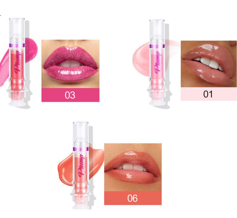 New Tube Lip Rich Lip Color Slightly Spicy Lip Honey Lip Glass Mirror Face Lip Mirror Liquid Lipstick My Store