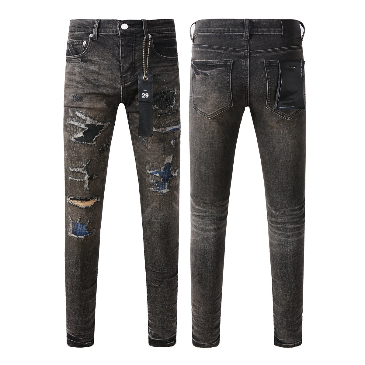 High Street Slim Fit Slimming Denim Pants My Store