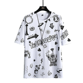 Men's Teenage Fashion Trendy Short Sleeve T-shirt My Store