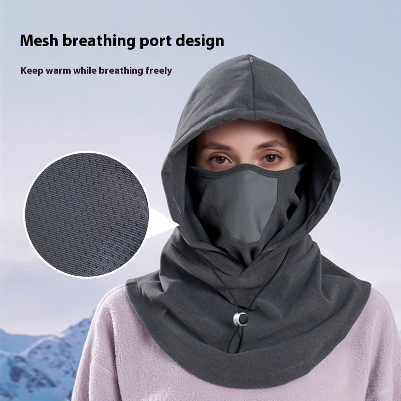 Winter Thermal Fleece Scarf Ski Face Mask Neck Warmer Hood Hat Windproof Cold Warm Riding Cap Sports Outdoor My Store