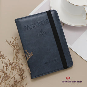 RFID Passport Holder Multi-function Passport Cover SIM Card My Store