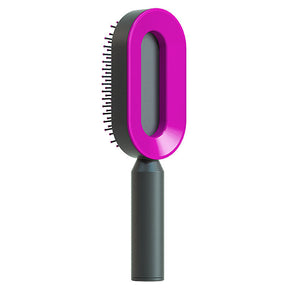 Self Cleaning Hair Brush For Women One-key Cleaning Hair Loss Airbag Massage Scalp Comb Anti-Static Hairbrush My Store