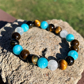 Versatile Tiger Eye Stone Men's Beaded Bracelet My Store