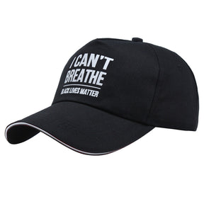 BLACK LIVES MATTER Printed Baseball Cap My Store