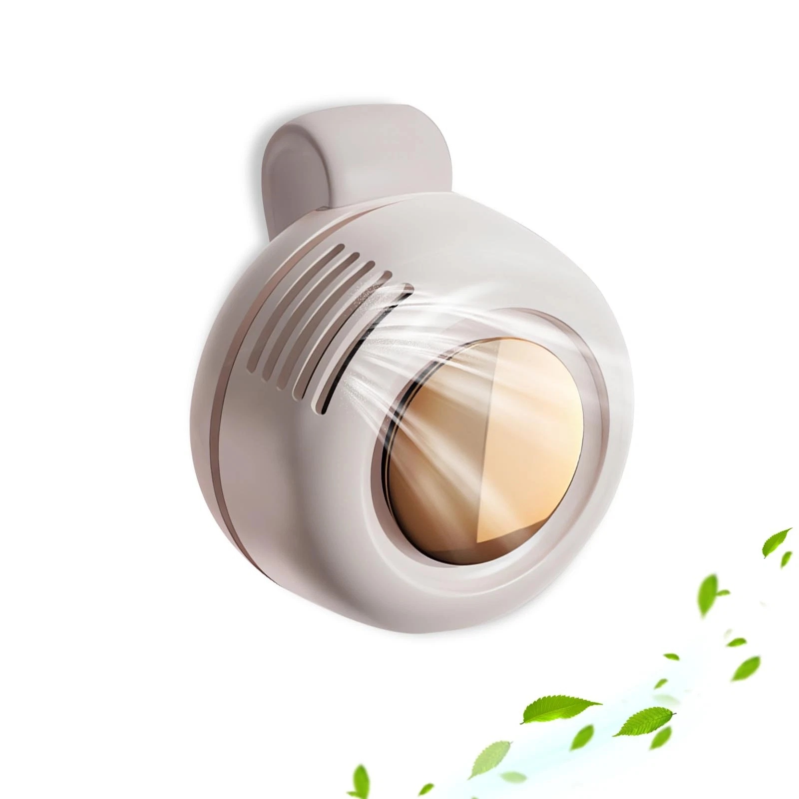 800mAh Portable Clip-On Bladeless Fan with USB-C Charging - Image 2